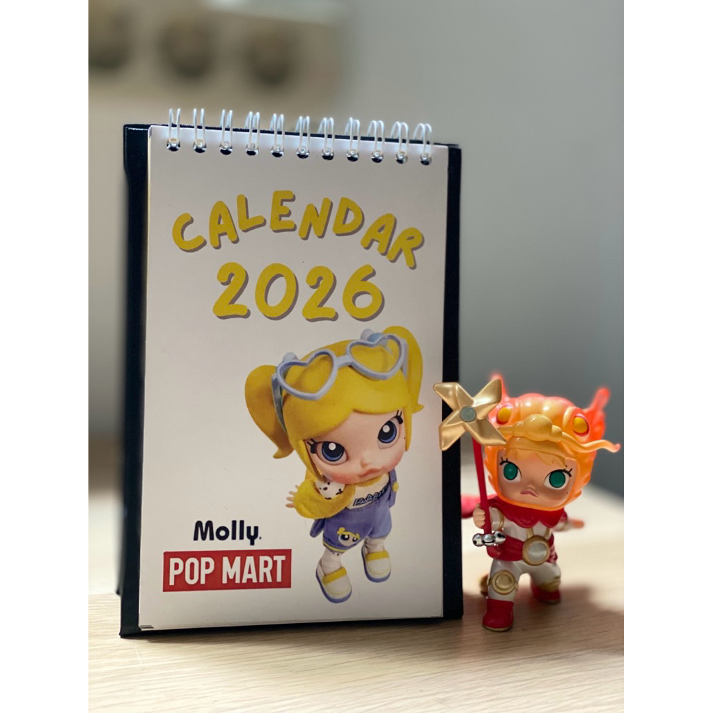 KALENDER MOLLY POPMART 2027 / KALENDER POPMART 2027