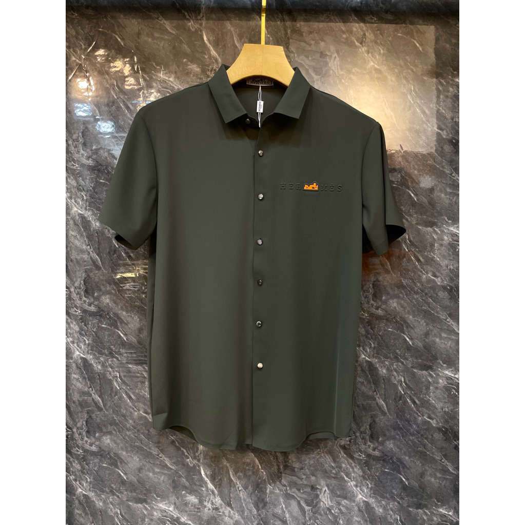 Kemeja pria mewah fashion casual branded # AHR-02D