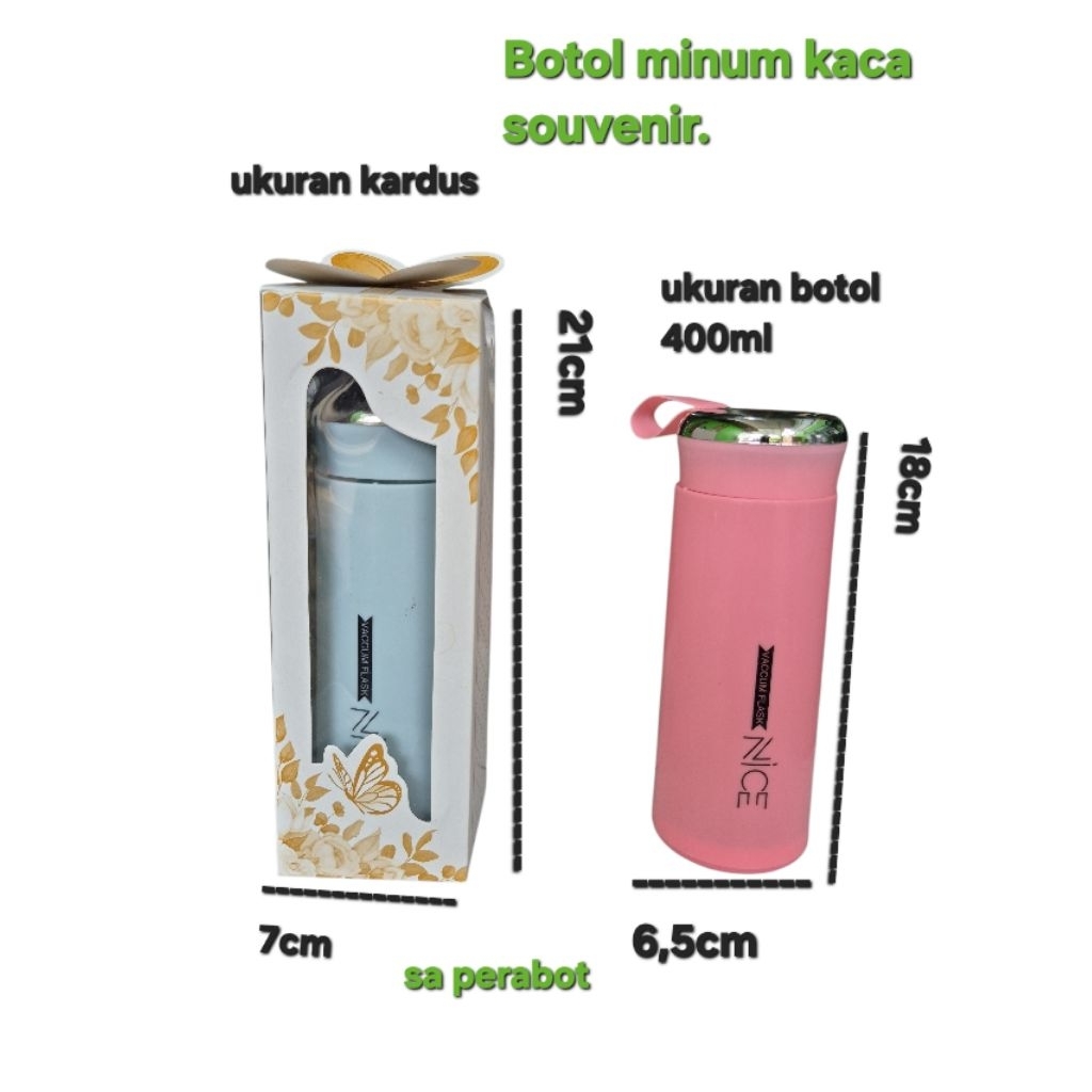 BOTOL MINUM KACA+SOUVENIR BOTOL MINUM KACA.