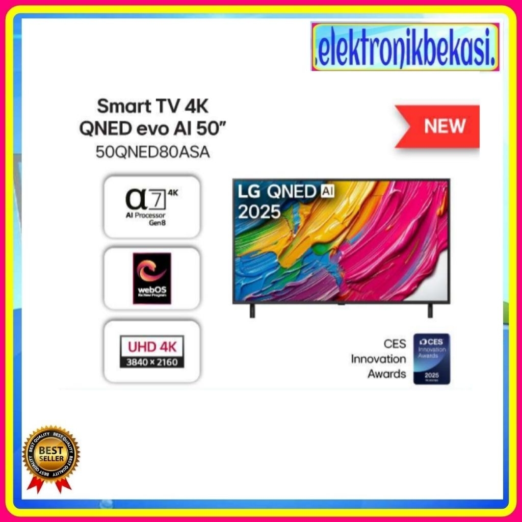 LED LG 50QNED80ASA / LED LG 50 INCH SMART TV 4K QNED 50QNED80 / LG 50 QNED 80 ASA SMART TV 4K QNED