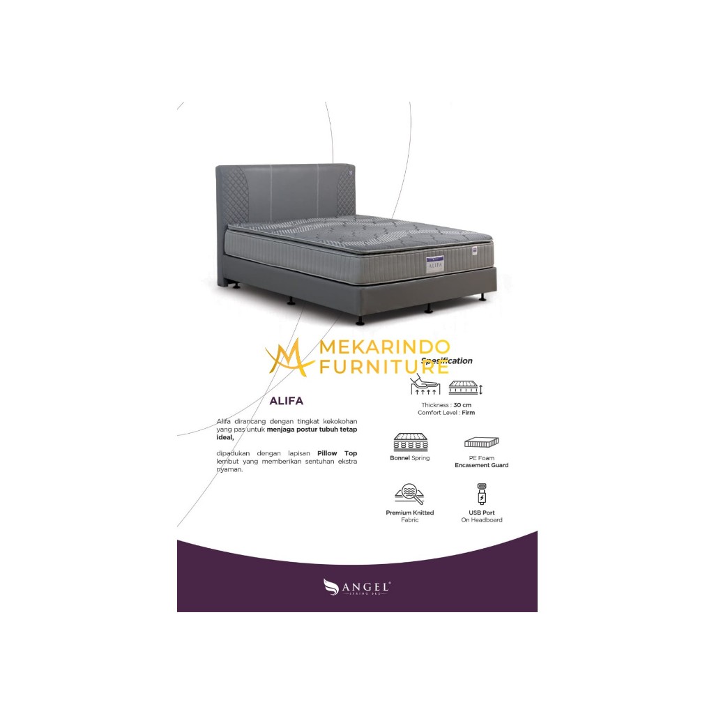 Springbed Angel Alifa Pillowtop 180x200