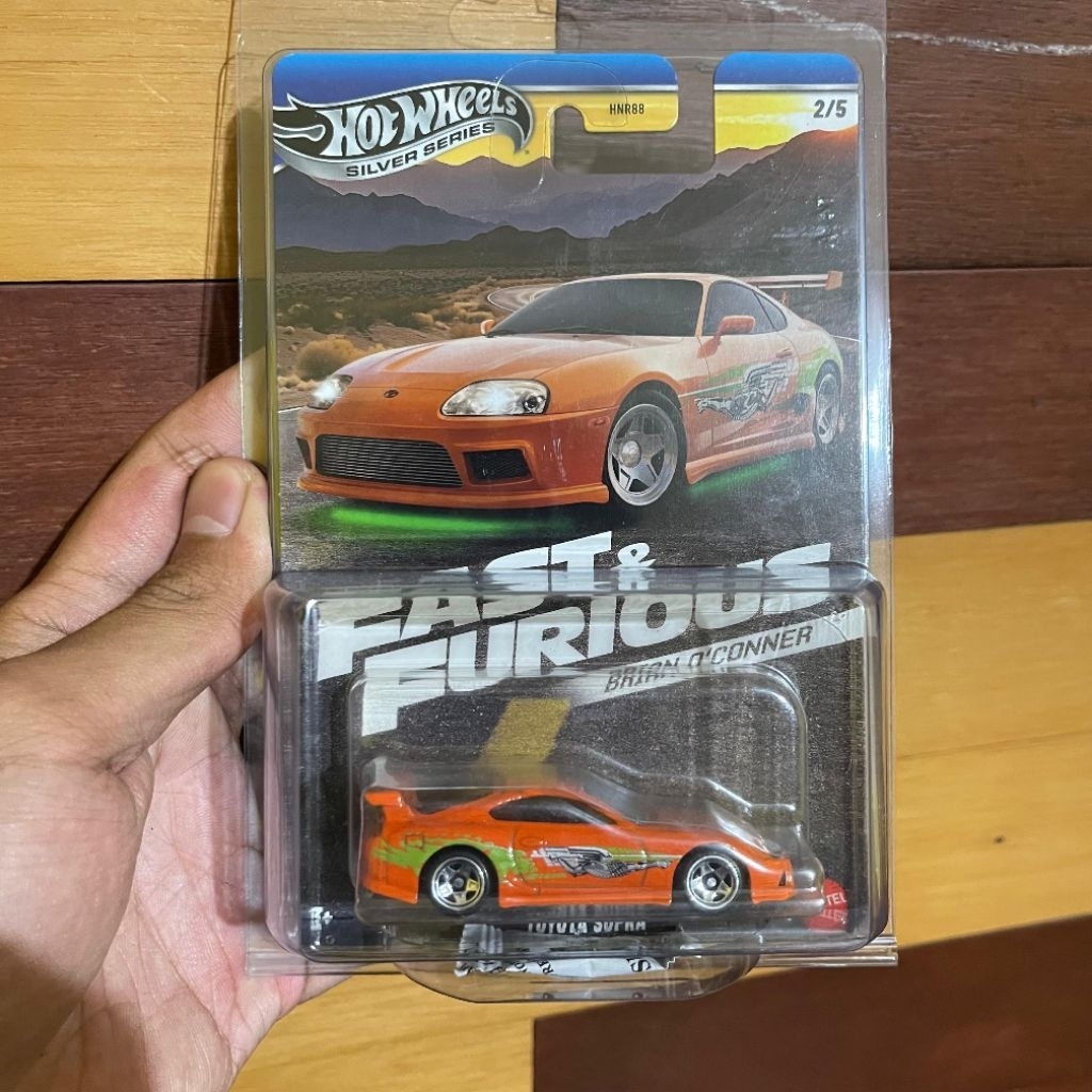 Hot Wheels Fast & Furious Toyota Supra Oren (FREE PROTECTOR)