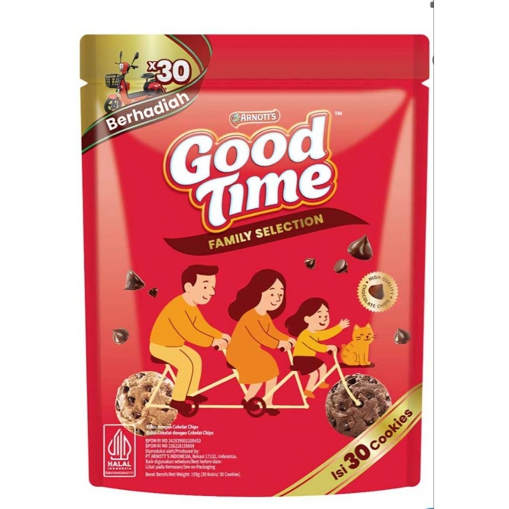 Good Time Cookies Share Pack (isi 30 sachet)