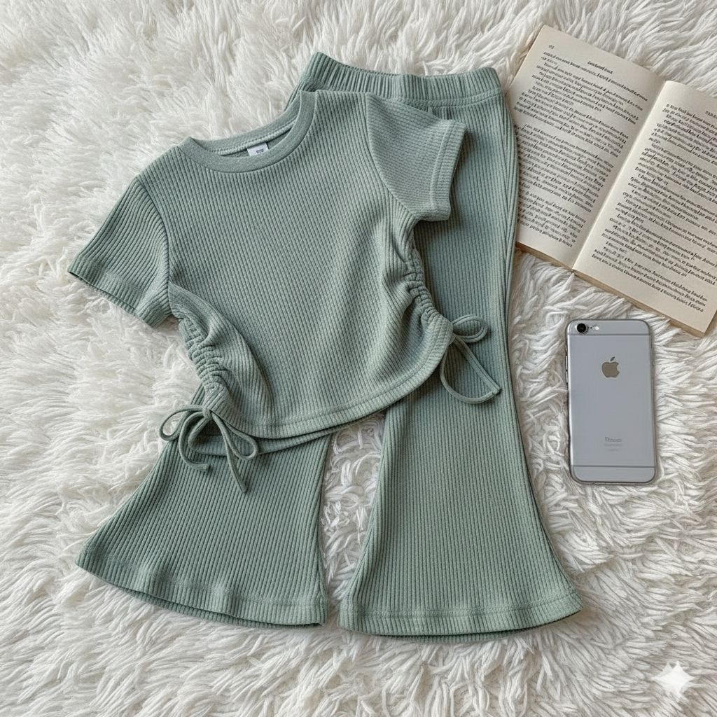 ONE SET KNIT ANAK PEREMPUAN