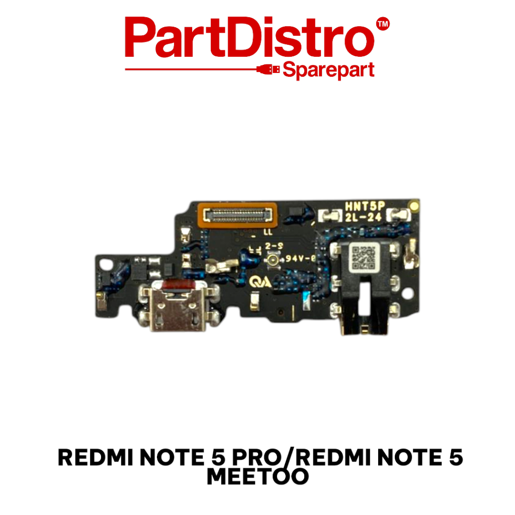 FLEXIBLE BOARD CONNECTOR CHARGER REDMI REDMI NOTE 5  / PCB KONEKTOR CAS REDMI NOTE 5 PRO ORI PLUS IC