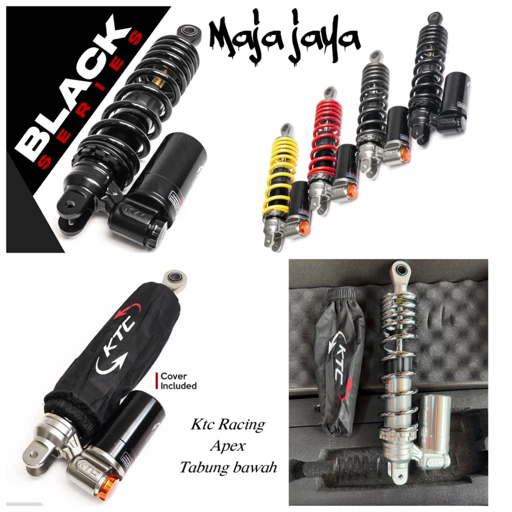 Shock Shockbreaker Ktc Apex series Buat Beat Vario Scoopy Mio ukuran 325 mm / 300 mm Super original