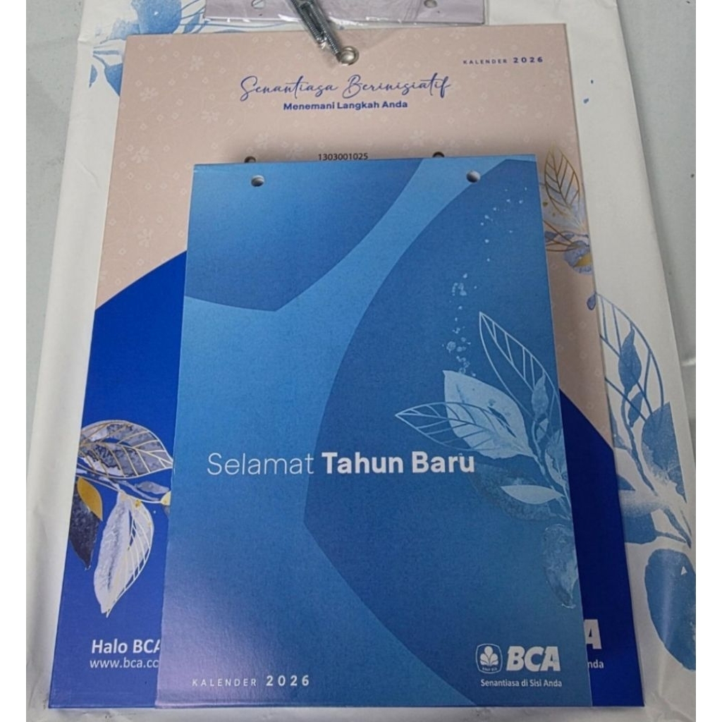 kalender harian Bank BCA 2026
