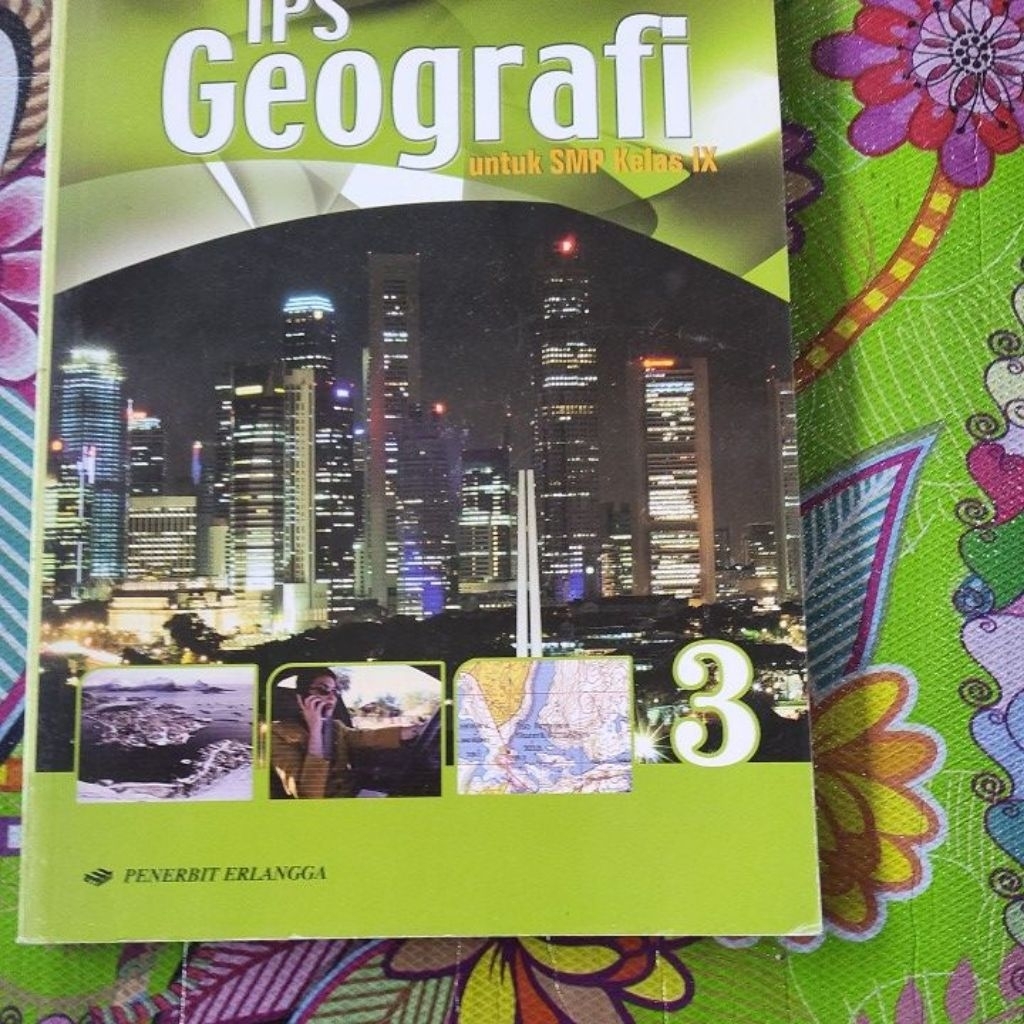 Ips Geografi Kelas 9  Penerbit  Erlangga  KTSP 2006 ( CUCI GUDANG ) -A
