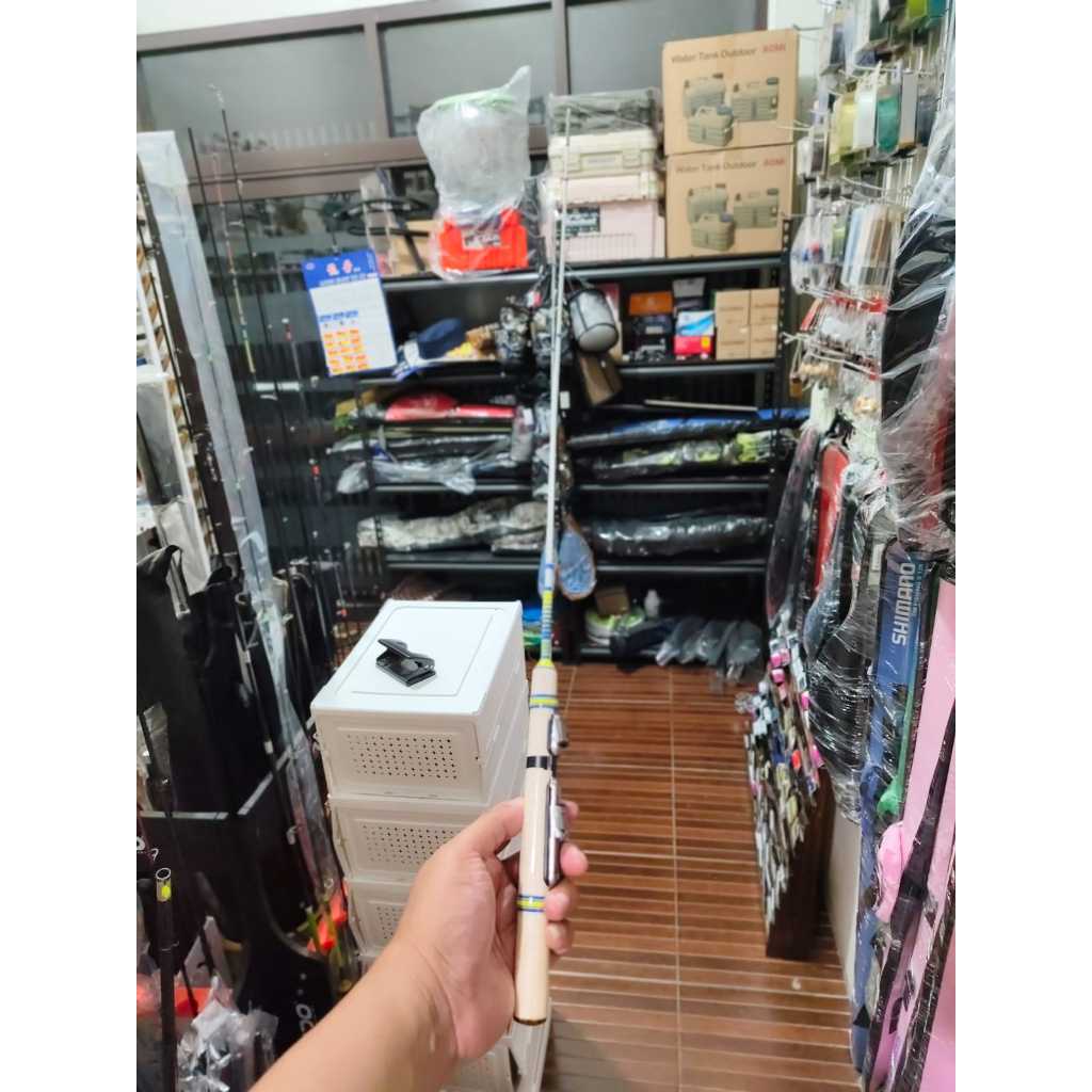 Aluma Micro fishing Joran Tegek Lentur entul entul MB 140