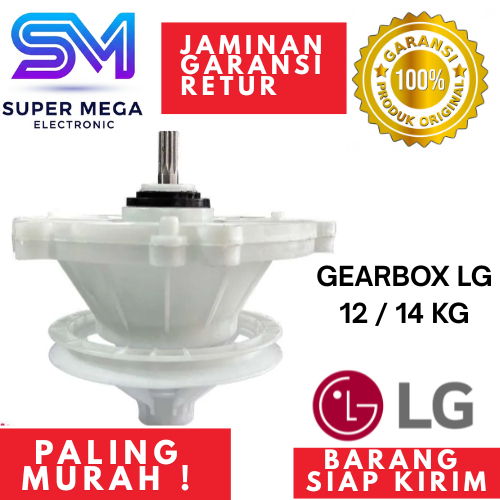 Gearbox / Girbox / Girbok LG Mesin Cuci LG Kapasitas 12 KG / 14 KG