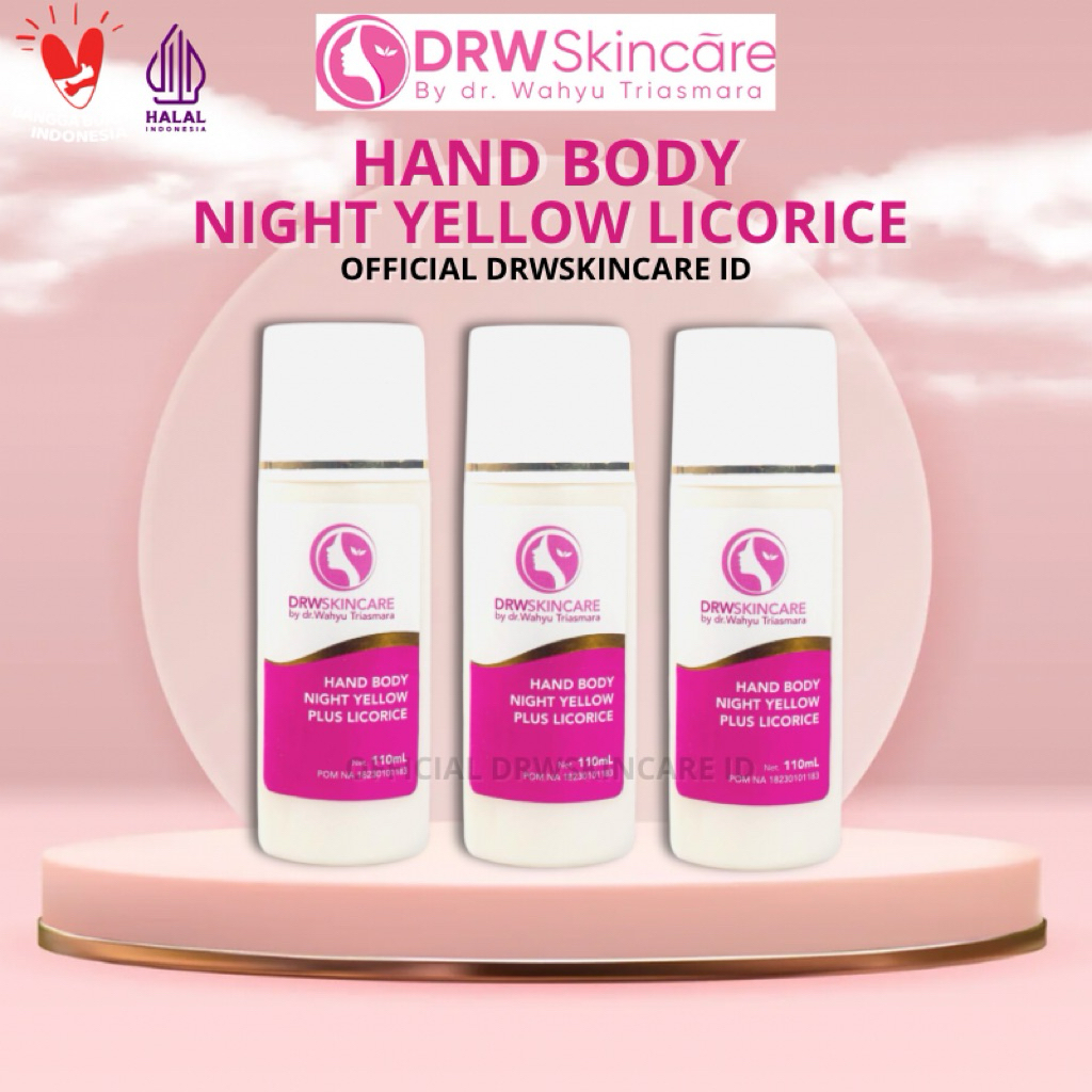 DRW SKINCARE PAKET LOTION YELLOW LICORICE PAKET LOTION PREMIUM PAKET HB DOSTING DRW BPOM