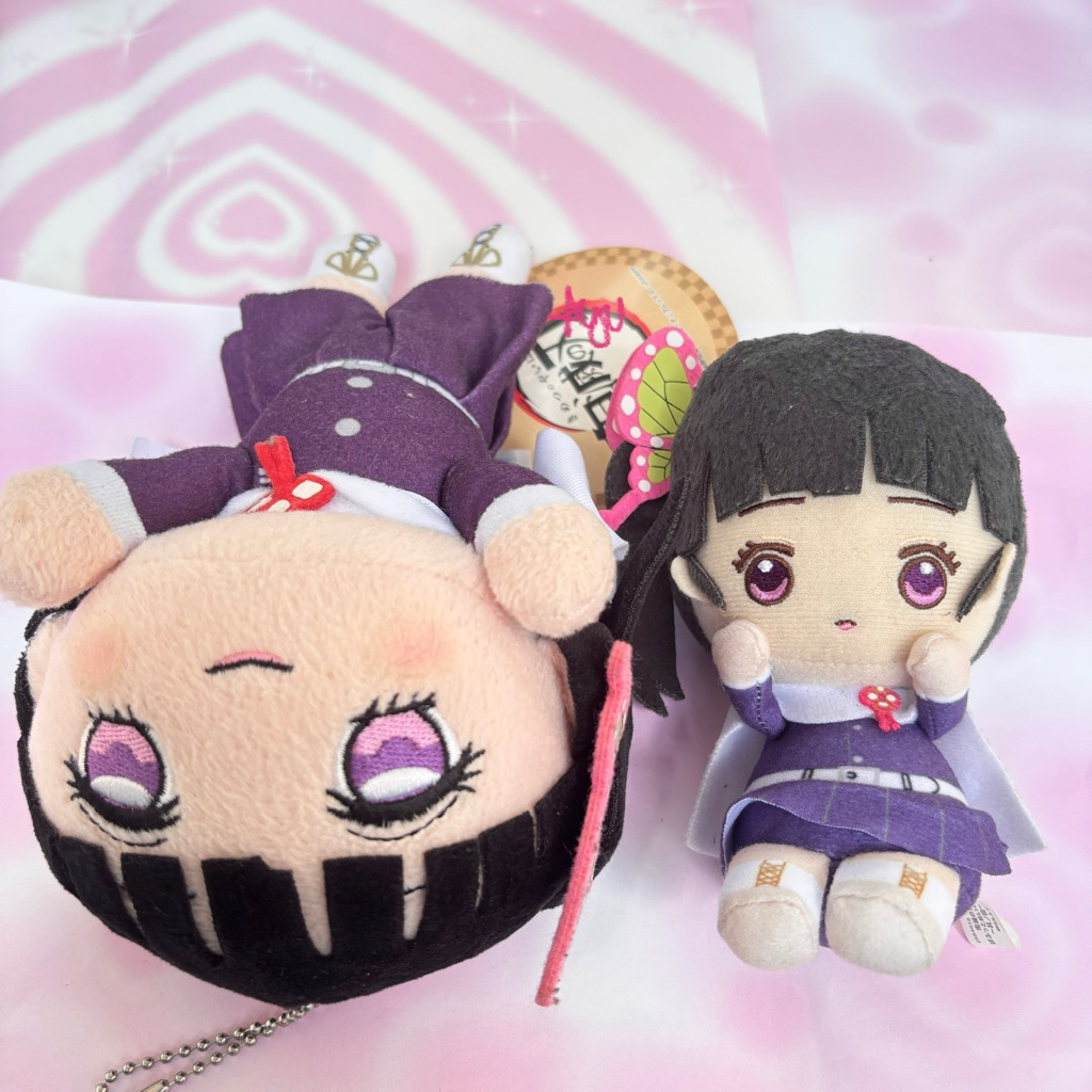 Kanao Tsuyuri Pofuto hold cheeks S mini pegang pipi nesoberi tiduran boneka ganci keychian mainan ku