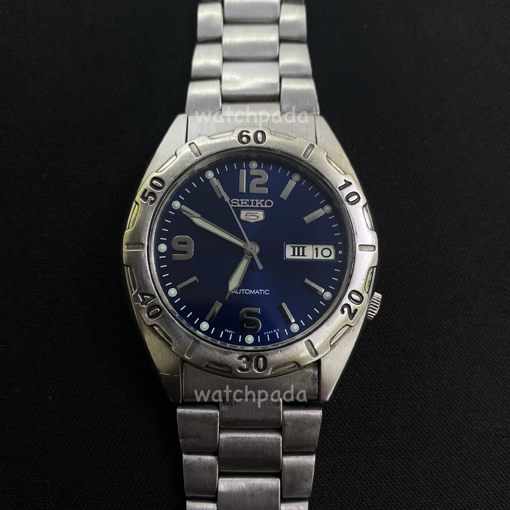 Seiko 5 Automatic SNXE35 blue dial 7s26