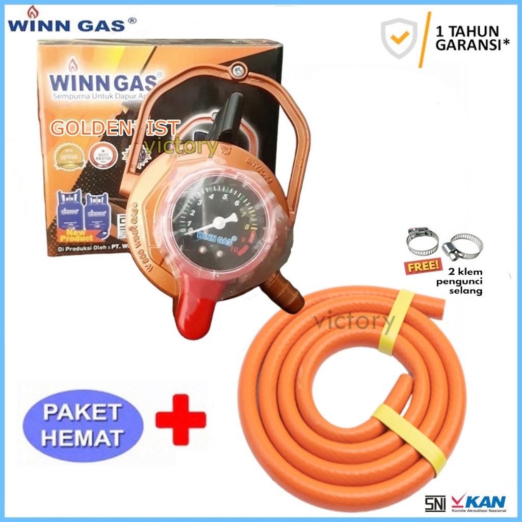 Regulator Winn Gas W 800 M Original Safety Plus Terbaik