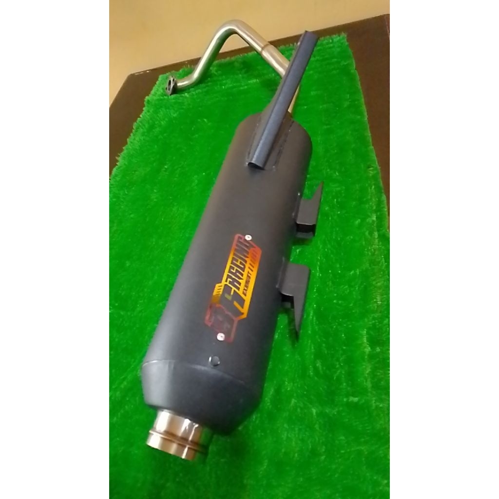 Knalpot Mio moncong Shijiro+tameng
