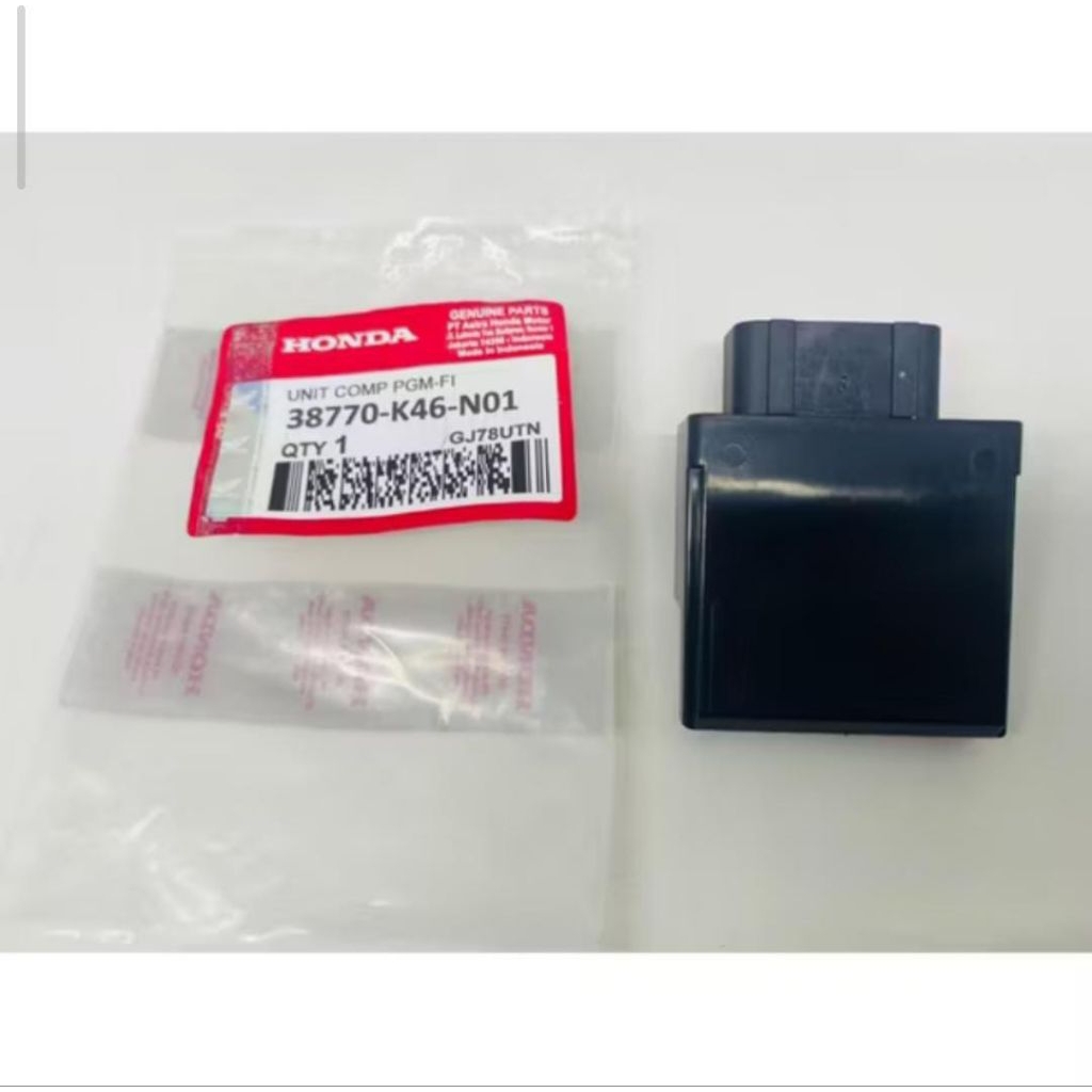 ECU ECCU ECM CDI MOTOR VARIO 110, VARIO KARBU, SCOOPY 2015 KODE K46 ORIGINAL