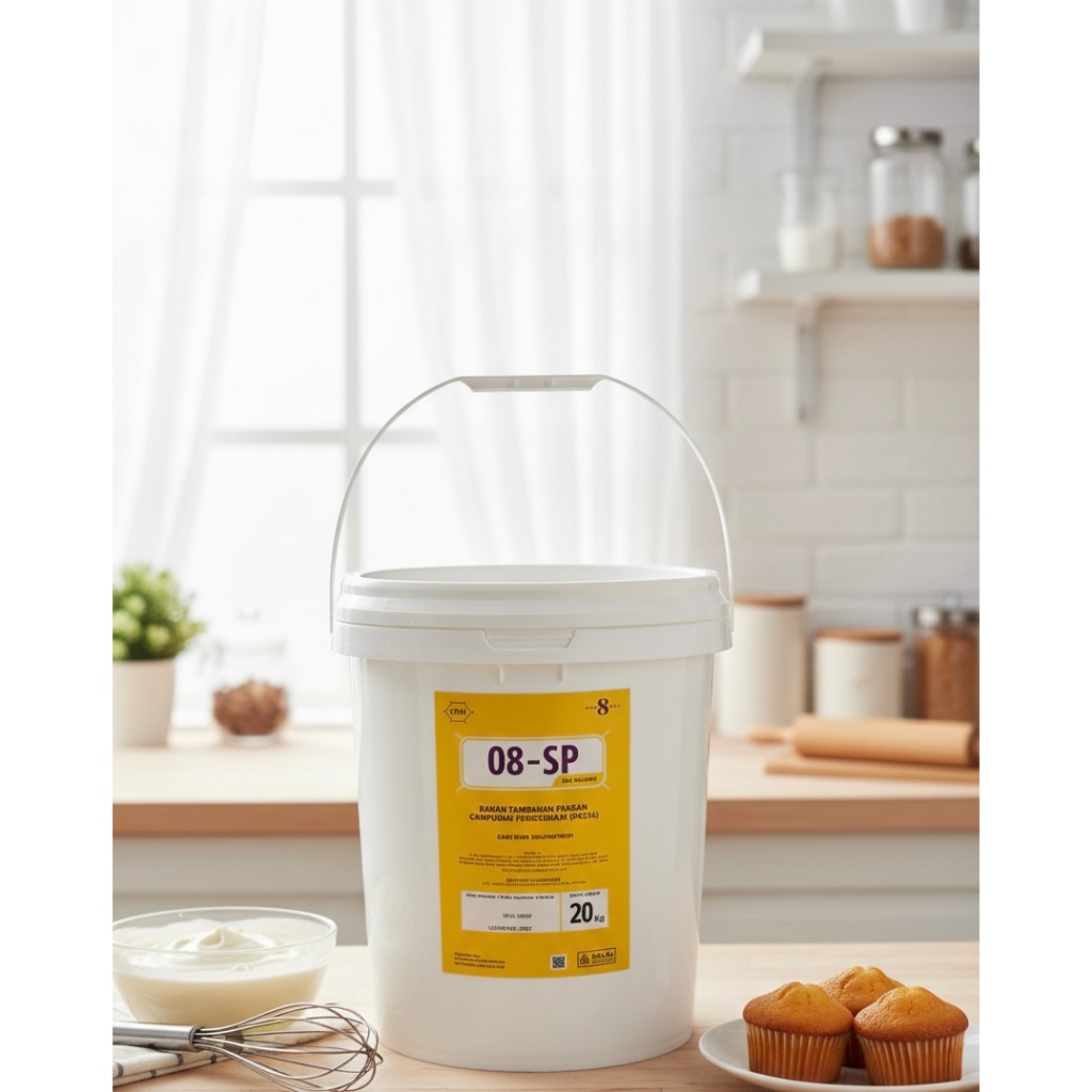 Bakerline 08 - SP | SP Pengembang Kue | Cake Emulsifier untuk Kue 20KG