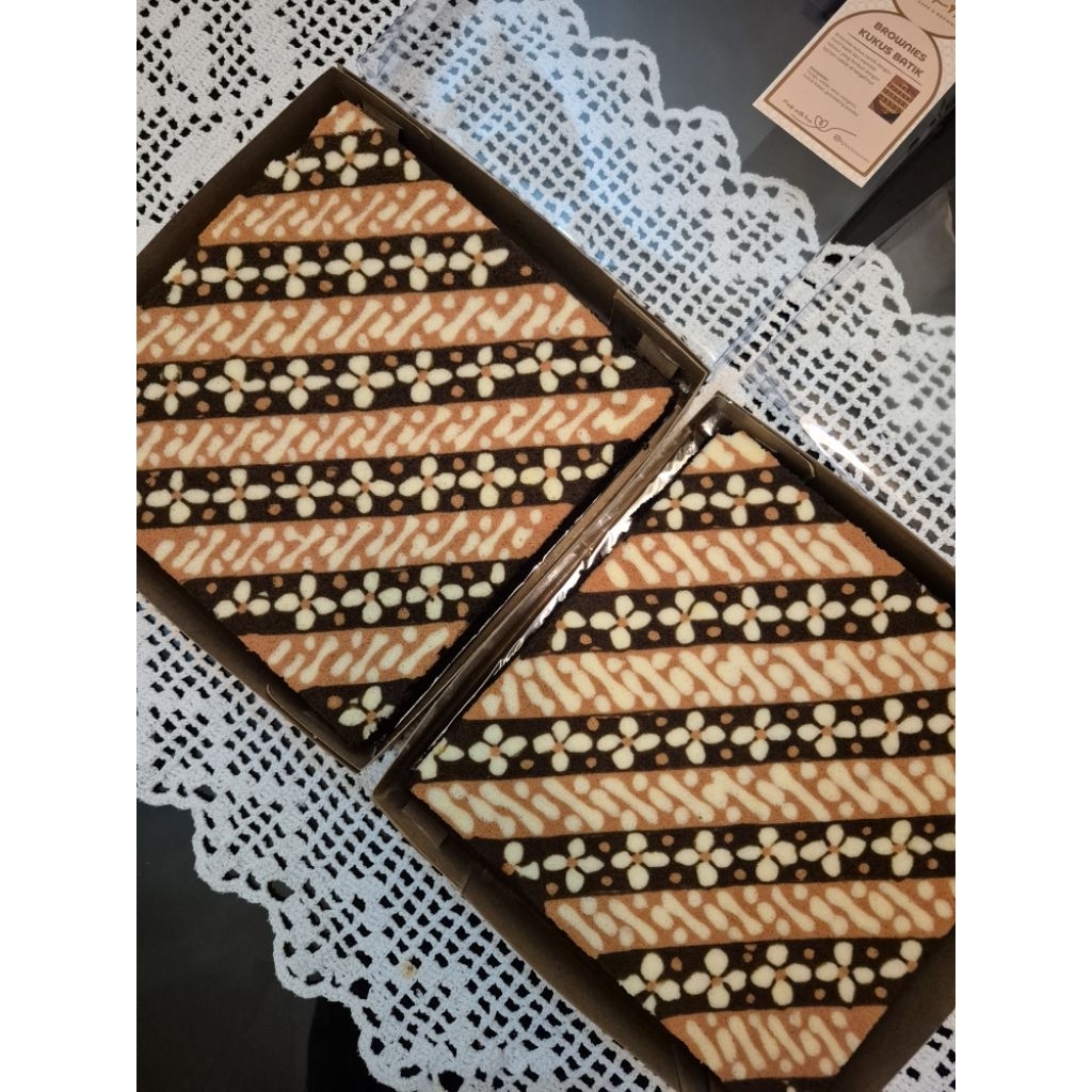 Brownies Kukus Batik 20x20