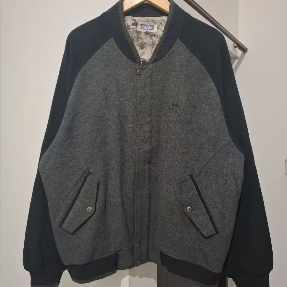 JAKET BOMBER WOLL VINTAGE