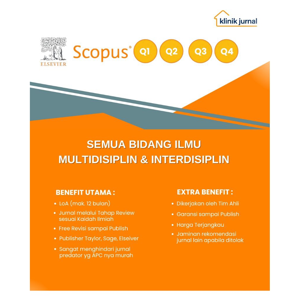Publikasi Scopus Q1,Q2,Q3,Q4 Semua Bidang Ilmu