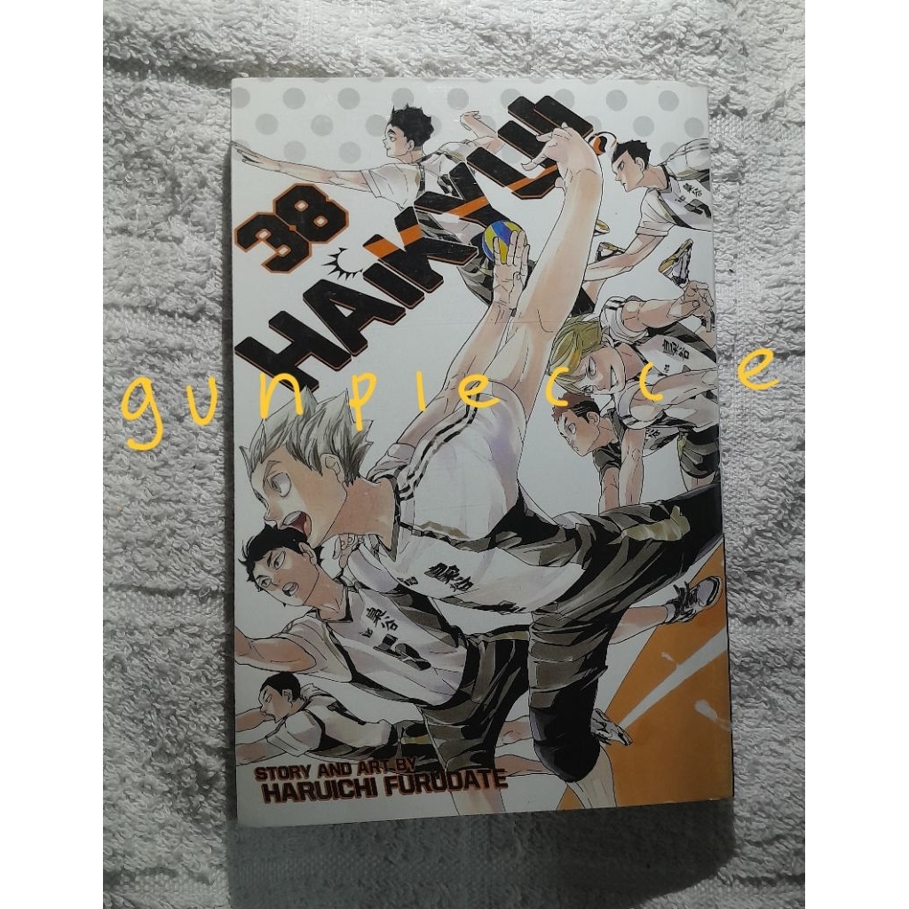 Manga Haikyuu vol 38 English Ver