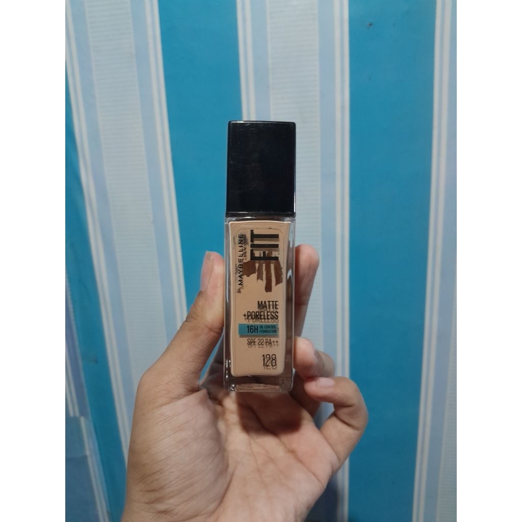 preloved foundation maybelline shade 128