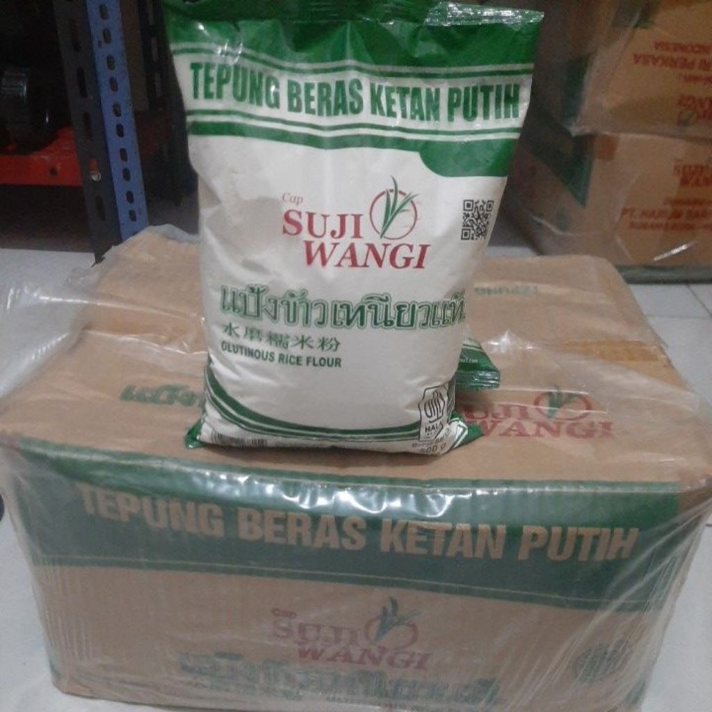 TEPUNG BERAS KETAN PUTIH CAP SUJI WANGI 1 DUS