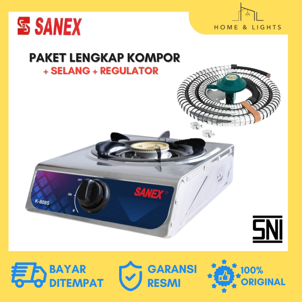 [COD] KOMPOR GAS 1 TUNGKU MURAH STAINLESS / KOMPOR 1 TUNGKU / KOMPOR SATU TUNGKU / KOMPOR MURAH PROM