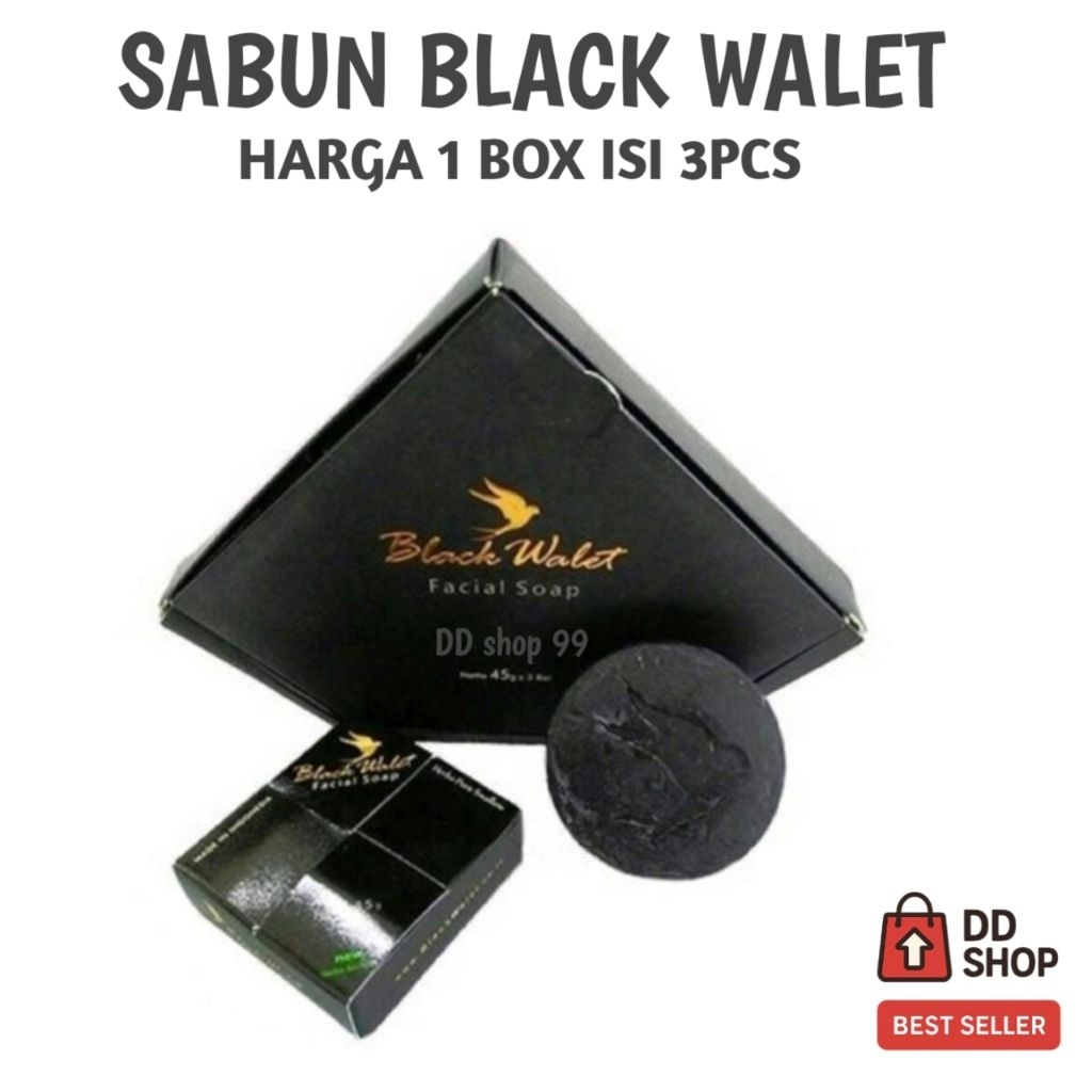 sabun black walet - sabun walet - sabun muka facial soap original