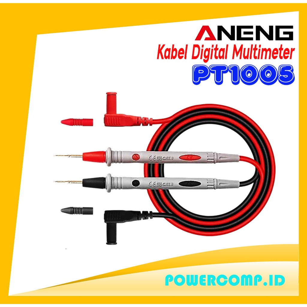 Aneng PT1005 Kabel Digital Multimeter untuk DT-830B, XL830L, DT-9205A, DT-266, BK-9205A/Kabel Digita