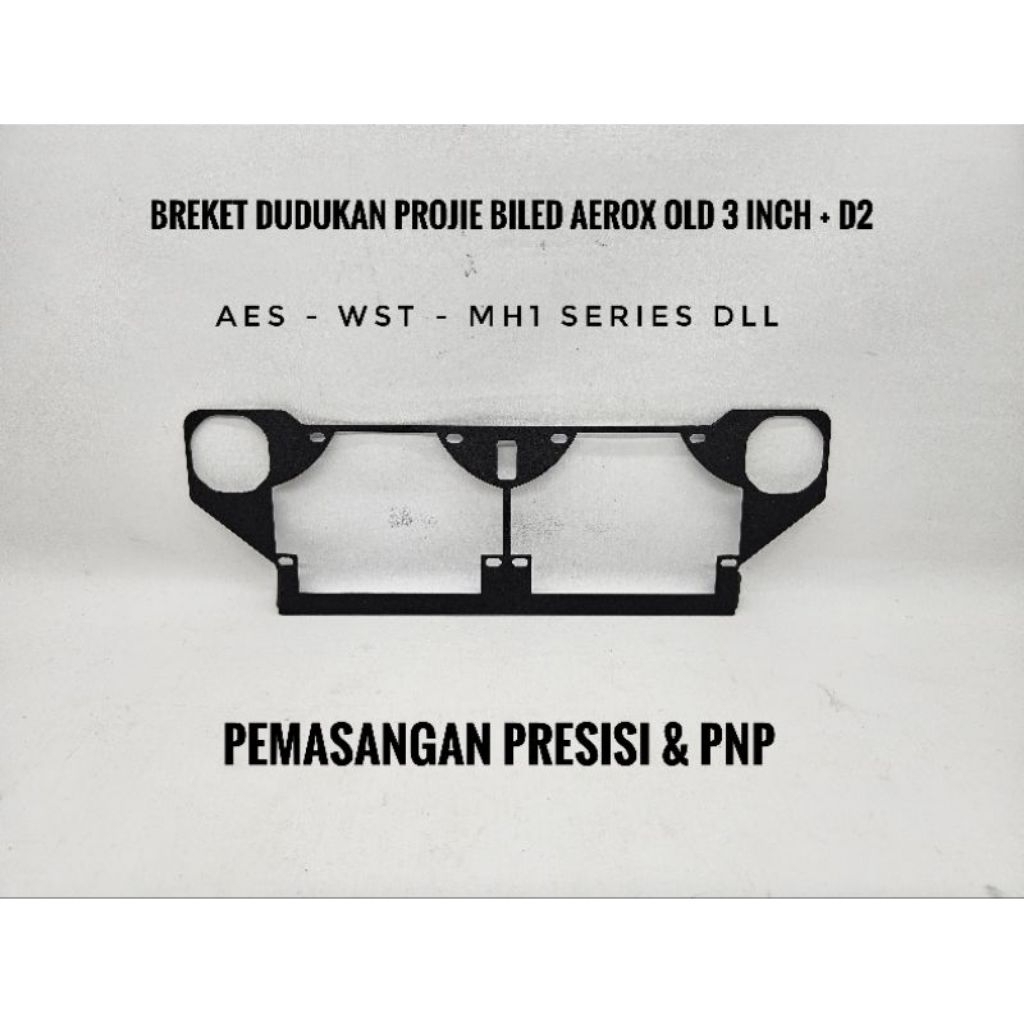 Promo Brecket Breket Projie Biled 2,5 Inch 3 Inch Aerox Old Aerox New SE Turbo AES WST UPS Max Vahid