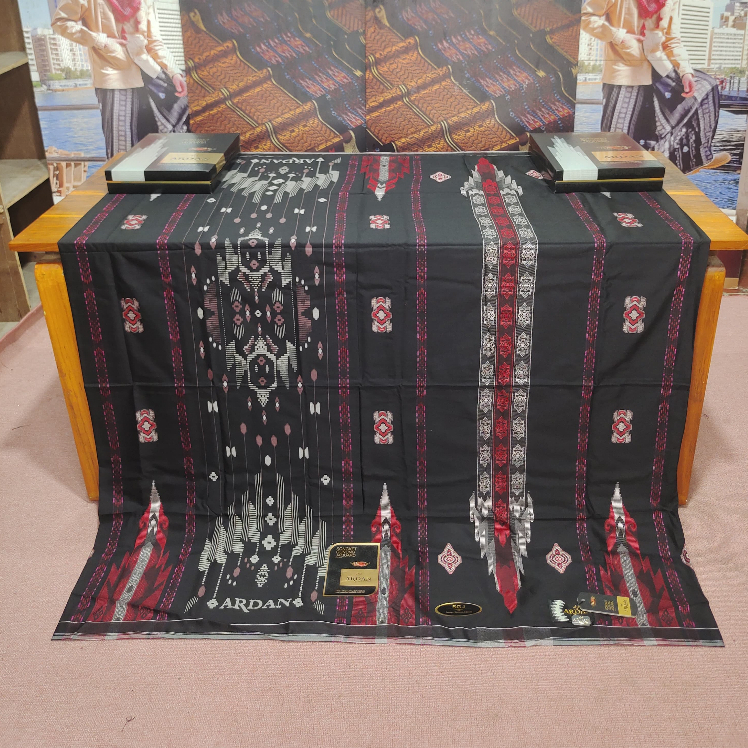 Sarung Ardan SGJ Gold Motif Songket Mewah Pria Dewasa SARUNG ARDAN SGJ GOLD