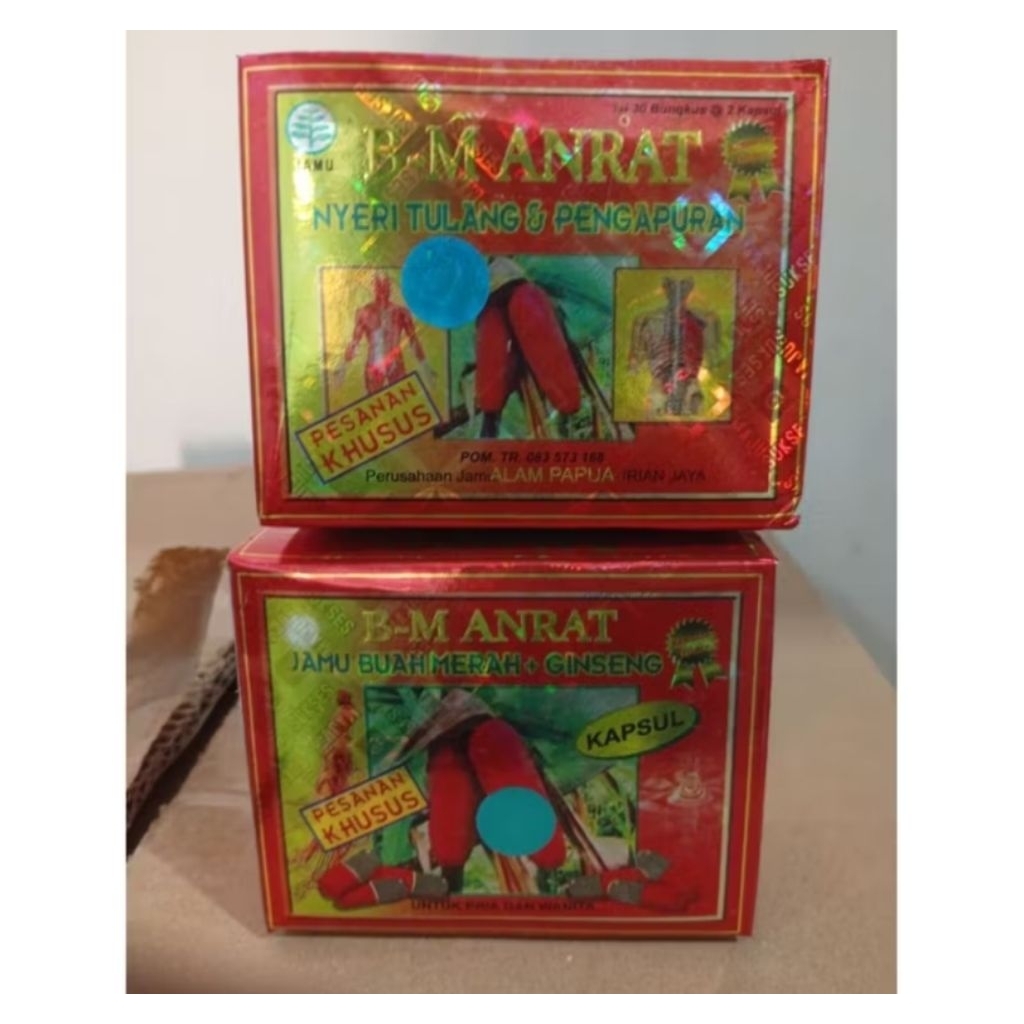 Buah merah BM anrat kapsul original