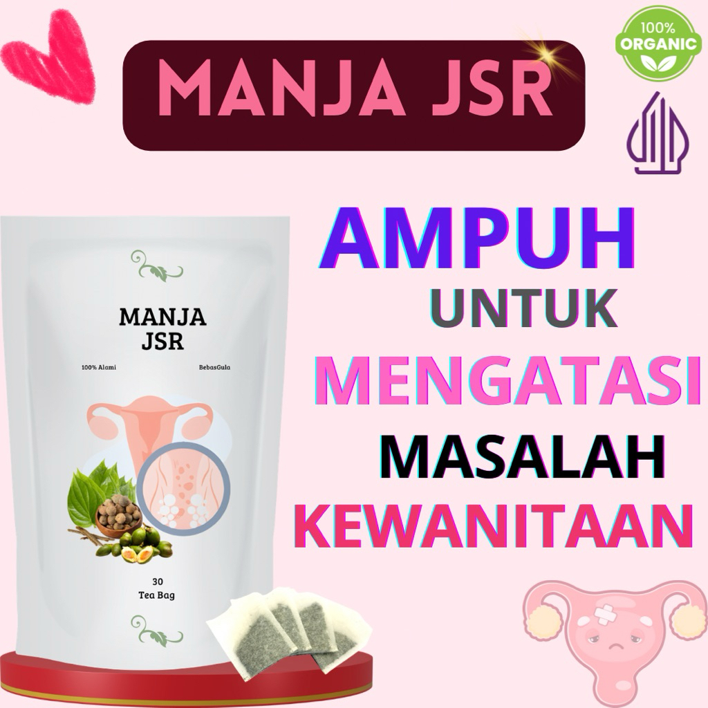 MANJA JSR | TEH CELUP | KEPUTIHAN | KISTA | MIOM | PCOS | MELANCARKAN HAID | DETOX RAHIM | MENGENCAN