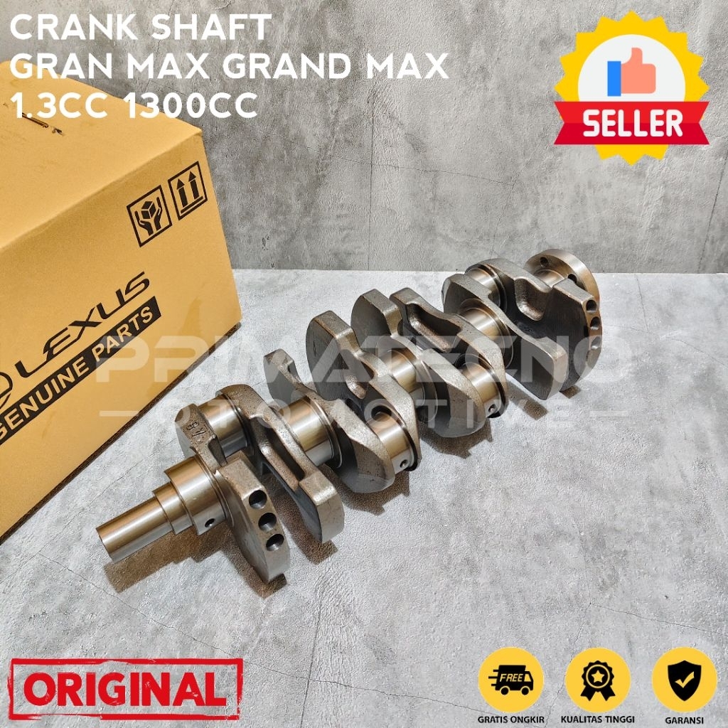 CRANKSHAFT AS KRUK KRUK AS GRAN MAX GRAND MAX ORI TOYOTA JAPAN GRESS BARU
