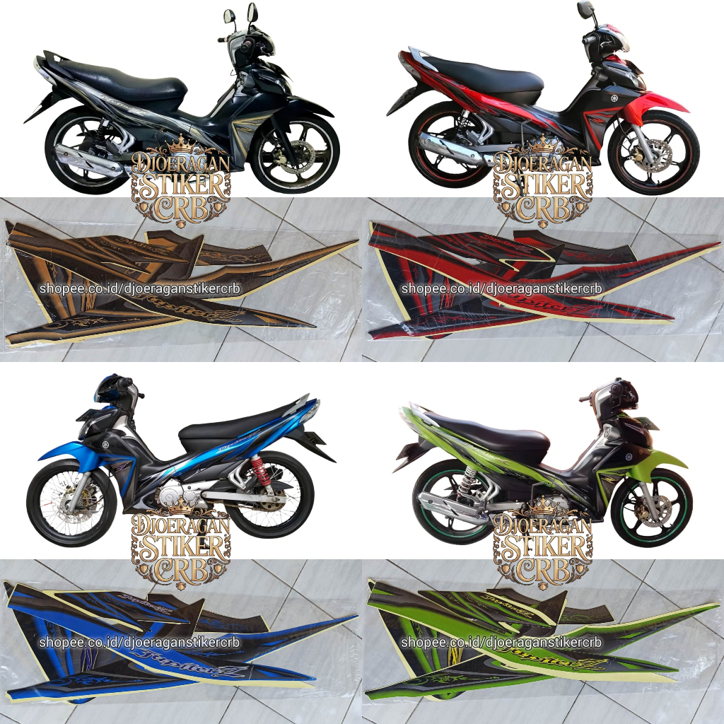 Striping Jupiter Z 2010 Stiker Sticker Lis Yamaha Jupiter Z Robot 2010