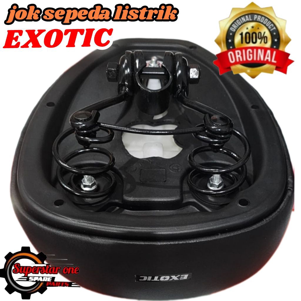 jok sepeda listrik exotic/jok exotic/jok/jox sepeda listrik exotic