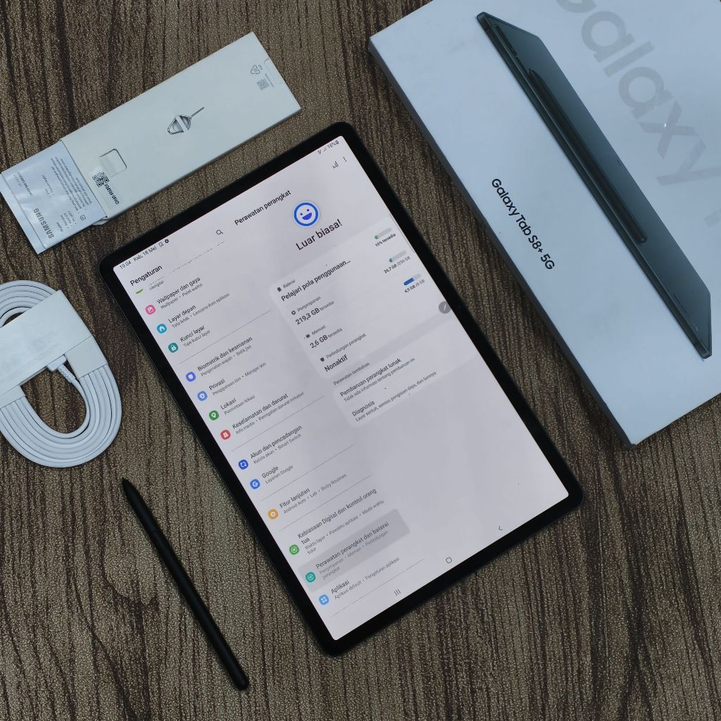 Samsung tab S8+5G 8/256GB sein