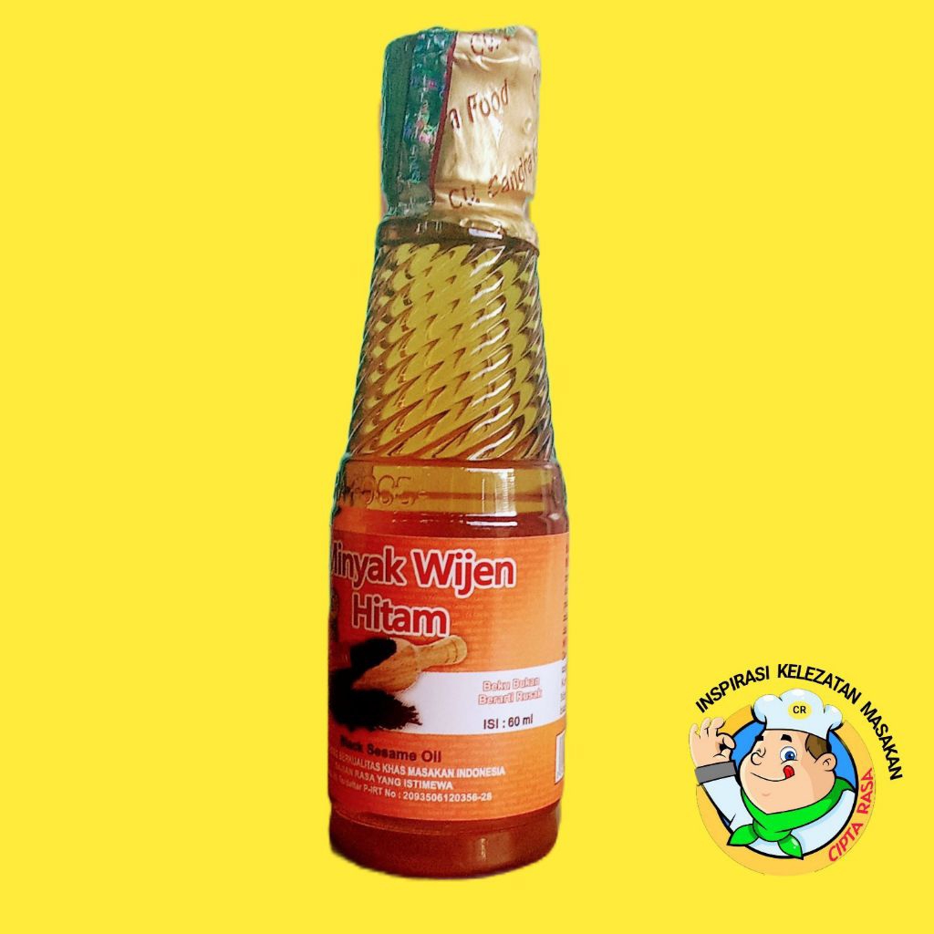 MINYAK WIJEN HITAM BUNGA MATAHARI 60 ML (EKONOMIS PACK)