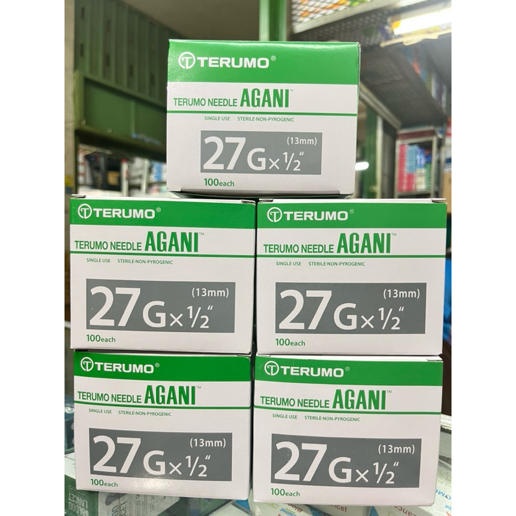 Needle Agani Terumo 27G / isi 100 pcs