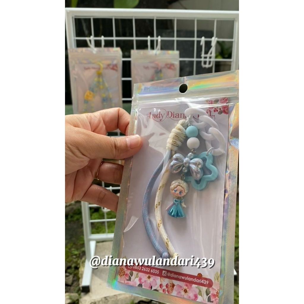 CUSTOM SIMPLE BAG CHARM DISNEY PRINCESS