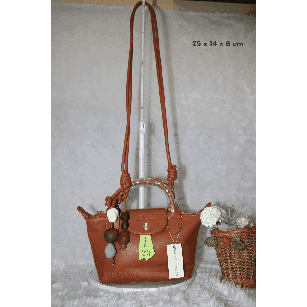 Tas Wanita LC XS – Kulit Sintetis & Tali Kulit | Free Dustbag