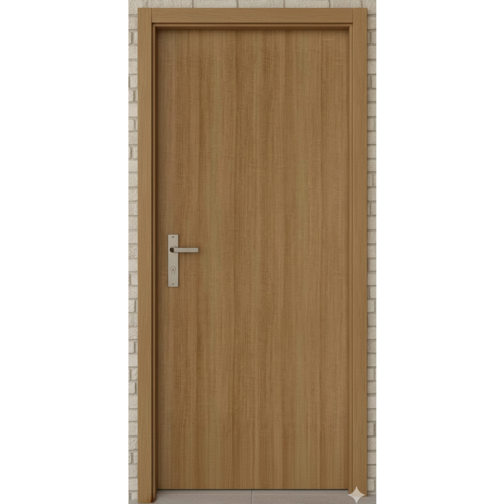 Daun Pintu Minimalis Lapis HPL Custom Ukuran dan Motif Cocok untuk Pintu Kamar Rumah Kantor