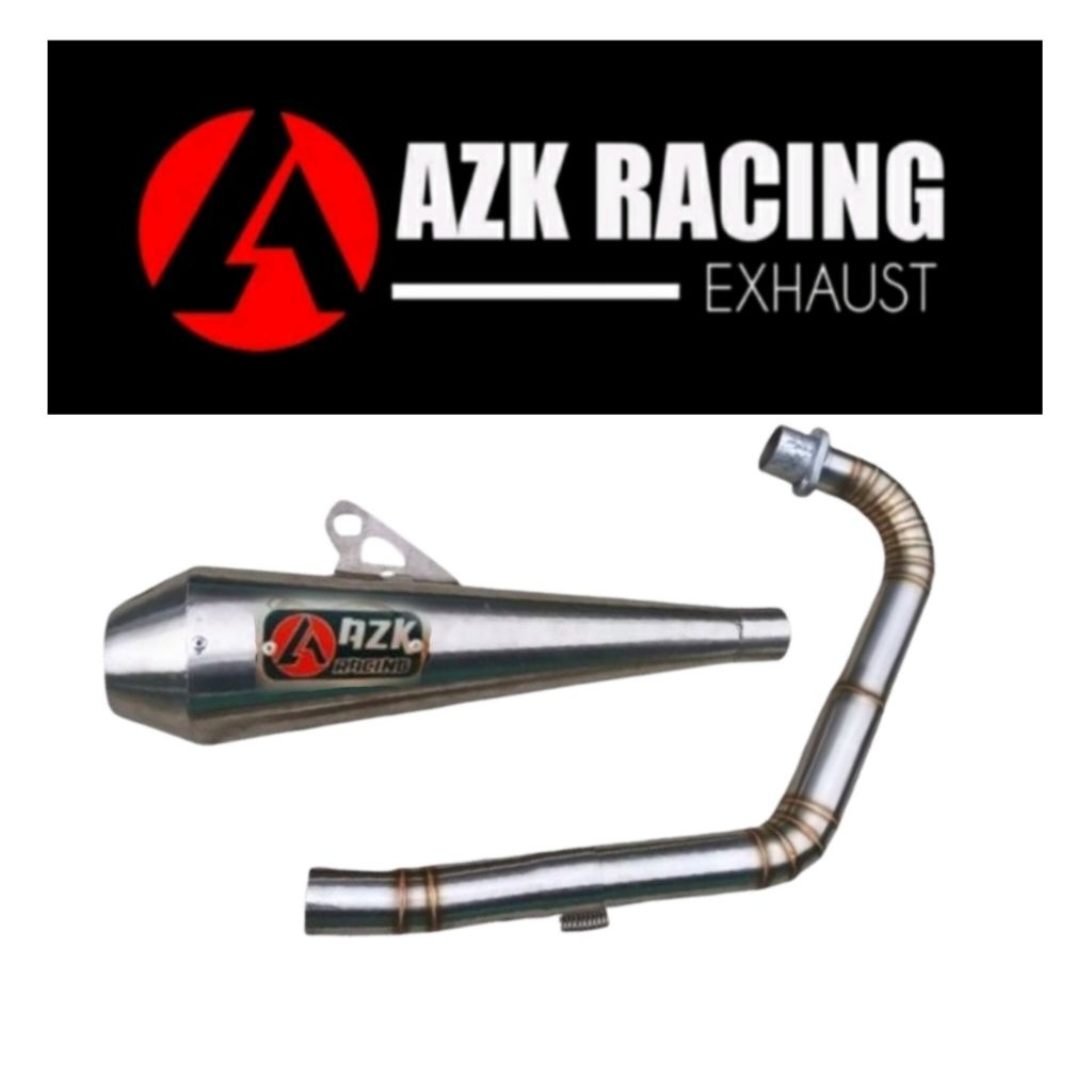 knalpot AZK keeway 152 cafe racer - keeway 202 klight