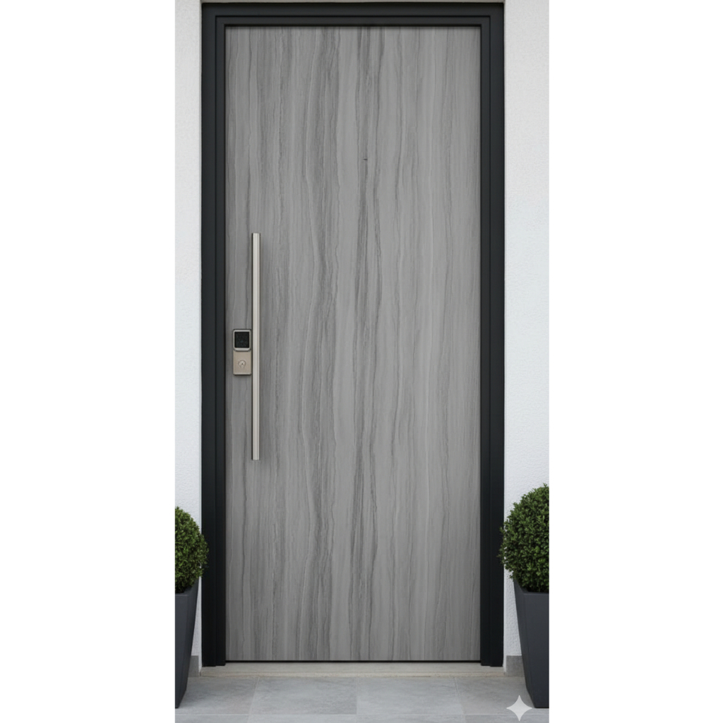 Daun Pintu Minimalis Modern Lapis HPL Custom Ukuran Cocok untuk Pintu Kamar Rumah Kantor