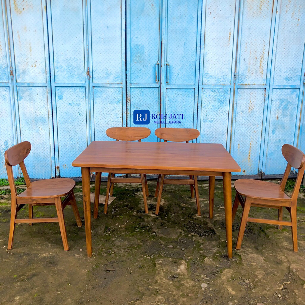 Kursi Makan Ropan Minimalis 4 kursi