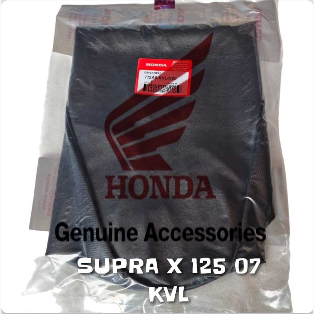 LAPIS JOK MOTOR SADEL KULIT KVL SUPRA X 125 KARBULATOR 2007 - 2014, SUPRA X 125 BATMAN