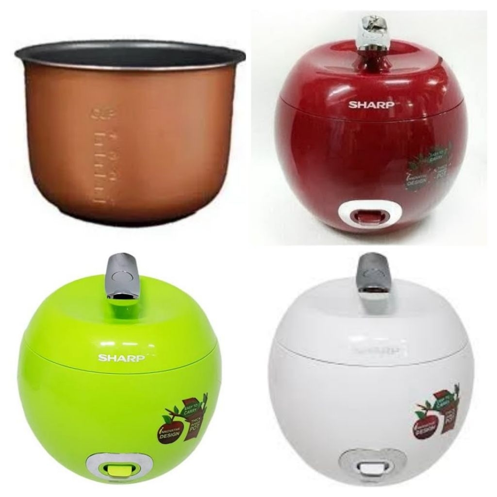 (PANCI SAJA) Innerpot ORI SHARP (Panci Teflon) Utk Magic Com Sharp Apel Type KS-P8 MY