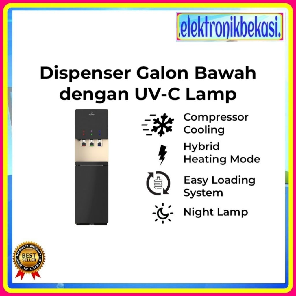 DISPENSER POLYTRON PWC 778 XUV / DISPENSER POLYTRON GALON BAWAH PWC 778XUV / POLYTRON PWC 778 WUV