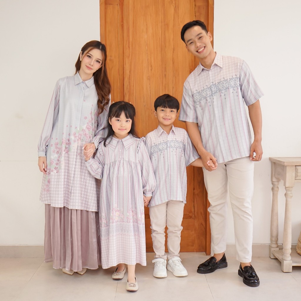 arunika series cool grey by Ederra - family set